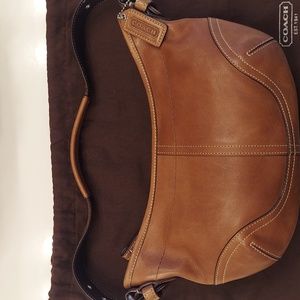 Coach SoHo Tan Leather Shoulder Bag